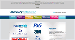 Desktop Screenshot of mercurydistribution.com